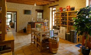 interieur boutique chateau grave bechade